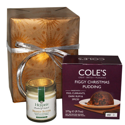 Figgy Pudding & Hard Sauce Gift Set - Christmas Dessert