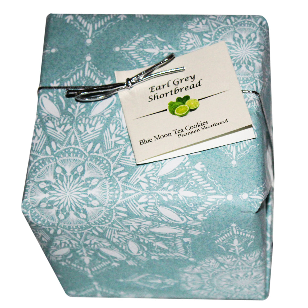 Earl Grey Shortbread Cookies - Gift Box - Individually Wrapped Cookies