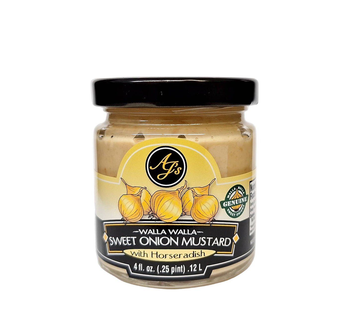 Walla Walla Sweet Onion Mustard w/Horseradish