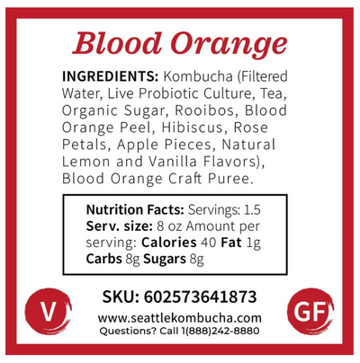 Blood Oramge Kombucha