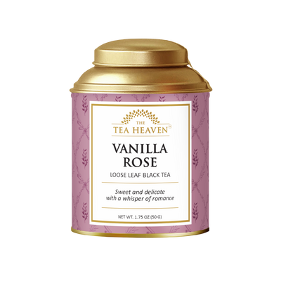 Vanilla Rose Loose Leaf Tea Tin