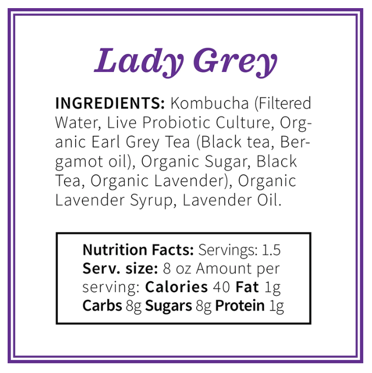 Lady Grey Kombucha