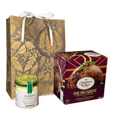 Christmas Pudding and Hard Sauce Gift Set